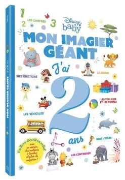 Disney Baby : Mon Imagier Géant : J'ai 2 Ans