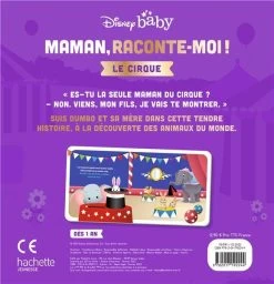 Mes Premiers Pas : Disney Baby : Maman, Raconte-moi ! Le Cirque -Boutique de soldes Disney 83941575 16847211