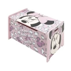 DISNEY MINNIE - Coffre De Rangement En Bois -Boutique de soldes Disney disney minnie coffre de rangement en bois 8430957128946 443365