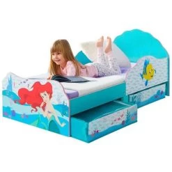 DISNEY PRINCESSES Ariel Lit Avec Espace De Rangement Sous Le Lit -Boutique de soldes Disney disney princesses ariel lit avec espace de rangement sous le lit 5013138669600 453149