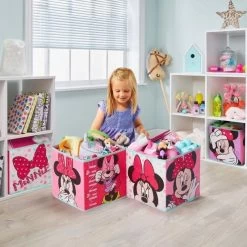 Disney MINNIE Lot De 4 Cubes De Rangement Et Décoratifs -Boutique de soldes Disney minnie lot de 4 cubes de rangement et decoratifs 5013138670811 1011172