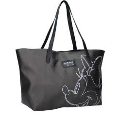 Disney MINNIE MOUSE Sac Shopping Forever Famous Noir
