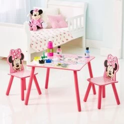 Table Et 2 Chaises Disney Minnie -Boutique de soldes Disney table et 2 chaises disney minnie 5013138661642 89043