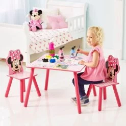 Table Et 2 Chaises Disney Minnie -Boutique de soldes Disney table et 2 chaises disney minnie 5013138661642 89044