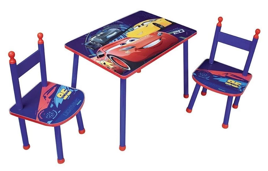 Disney Cars Table Rectangulaire Et 2 Chaises Cars Disney 3 Disney Cars Table Rectangulaire Et 2 Chaises Cars Disney